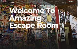 Amazing Escape Room Bloomfield website