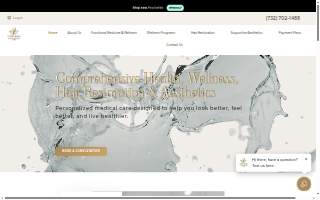 Cyriano Health & Wellness Center website