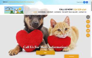 Happy Tails Kennel of Manalapan website