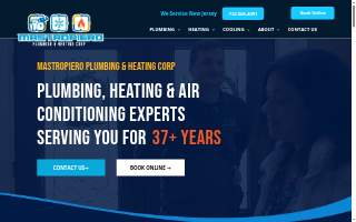 Mastropiero Plumbing & Heating Corp. website