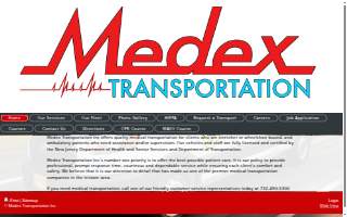 Medex Transportation website