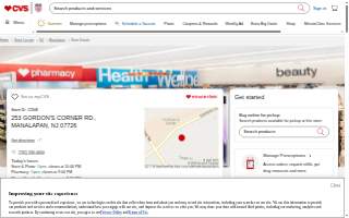 MinuteClinic at CVS of Manalapan website
