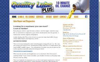 Quality Lube Plus of Manalapan website