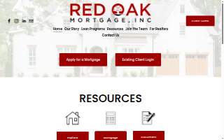 Red Oak Mortgage Inc of Manalapan website