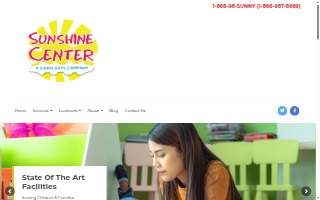 Sunny Days Sunshine Center of Edison website