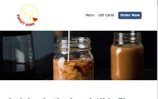 Sweet Buns website
