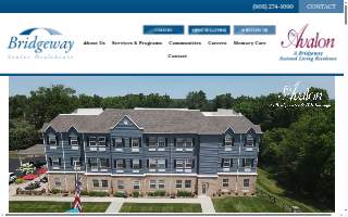 Avalon Assisted Living at Bridgewater website