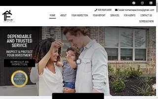 Fowler Home Inspections website