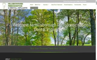 Hillsborough Periodontics & Dental Implants of Manville website