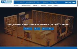 HVAC Care Maintenance website