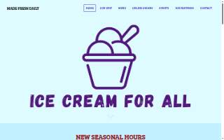 Ice Cream For All website
