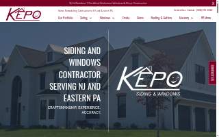 Kepo Siding & Windows of Manville website