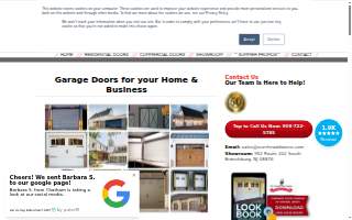 Overhead Door Co. of Central Jersey website