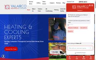 Valairco of Hillsborough website