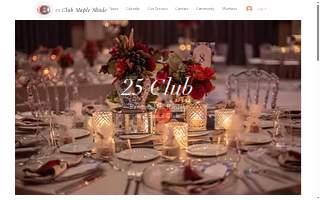 25 Club website