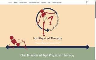 bpt Physical Therapy website