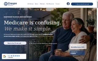 Crespo Insurance Agency website