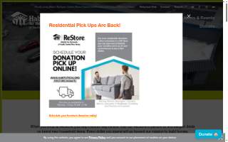 Habitat for Humanity ReStore website