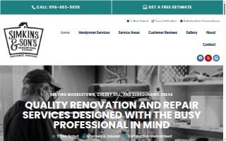 Simkins And Sons Renovation And Repairs website