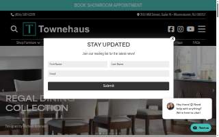 Townehaus of Maple Shade website