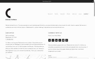 Clawson Architects website