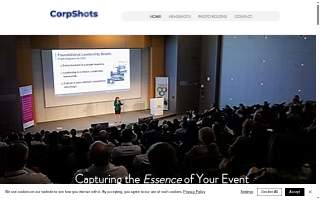 CorpShots website