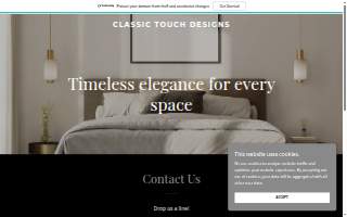 Classic Touch Designs website