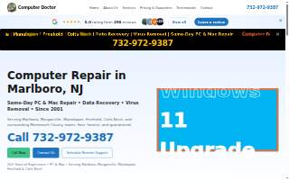 Computer Repair & Data Recovery website