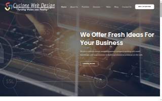 Cyclone Web Design of Marlboro website