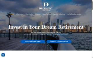 Dworetsky Financial website