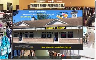 Freehold Thrift Shop website