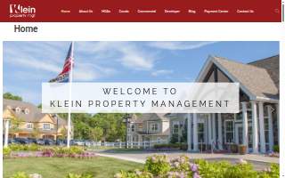 Klein Property Management of Marlboro website