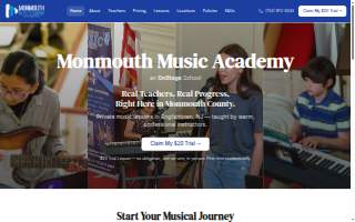 Monmouth Music Academy of Marlboro website
