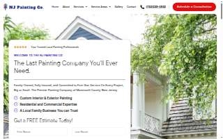 NJ Painting Co. of Marlboro website