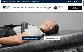 NJ Sports Spine & Wellness of Marlboro website