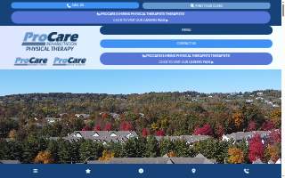 ProCare Rehabilitation Westfield website
