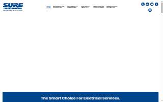 Sure Electric LLC website