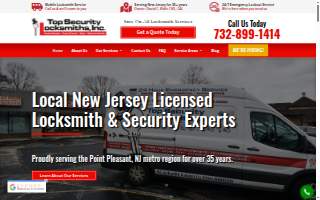 Top Security Locksmiths, Inc. of Marlboro website