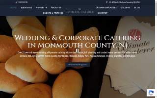 Ultimate Caterer website