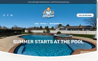 CCS Pools LLC of Marlton website