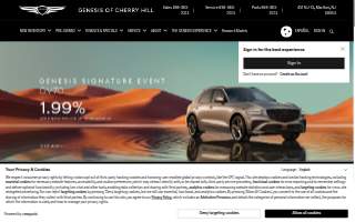 Genesis of Cherry Hill website