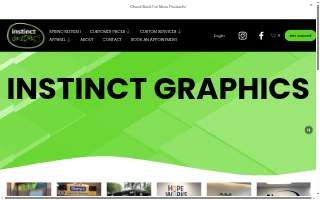 Instinct Graphics of Marlton website