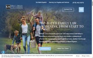 Kraft Law Offices website