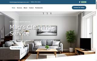 Mag's Cleaning Service website