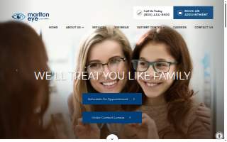 Marlton Eye Associates website