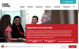 Stark & Stark website