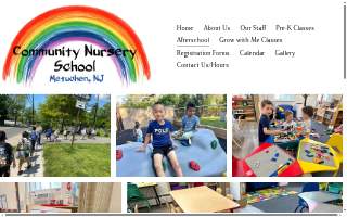 Community Nursery School website