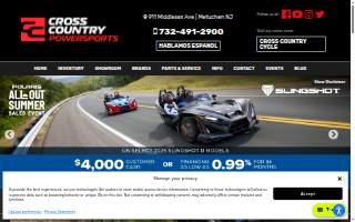 Cross Country Powersports website