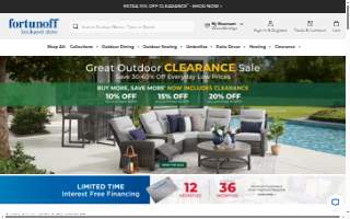 Fortunoff Backyard Store of Metuchen website