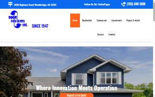 Garage Door Repair The Home Service website